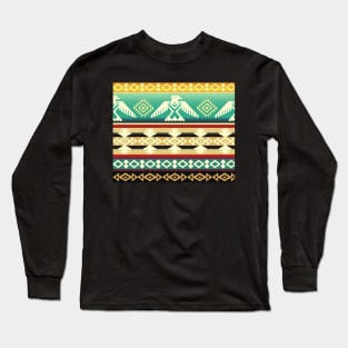 The Eagle | Native American Pattern Long Sleeve T-Shirt